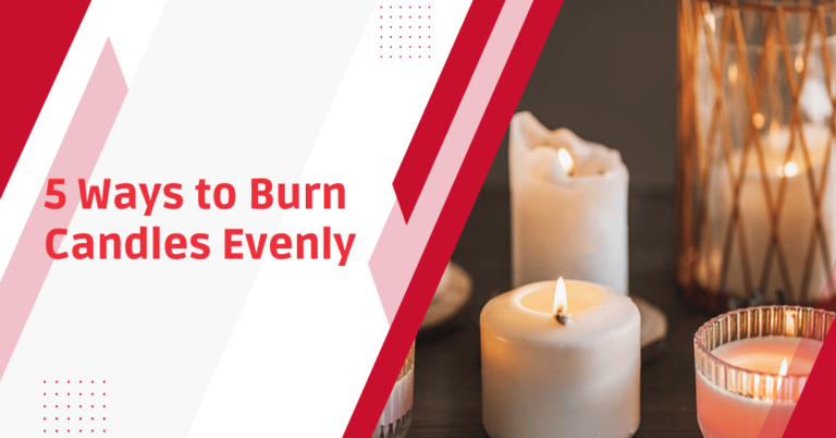 How to make candles burn evenly?