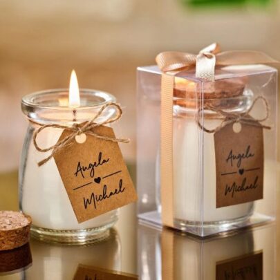 Kraft Candle Tags